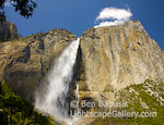 Blown Away. Yosemite, California. Yosemite Falls is blown off course by high winds.  Ben Babusis, Lightscape Gallery.